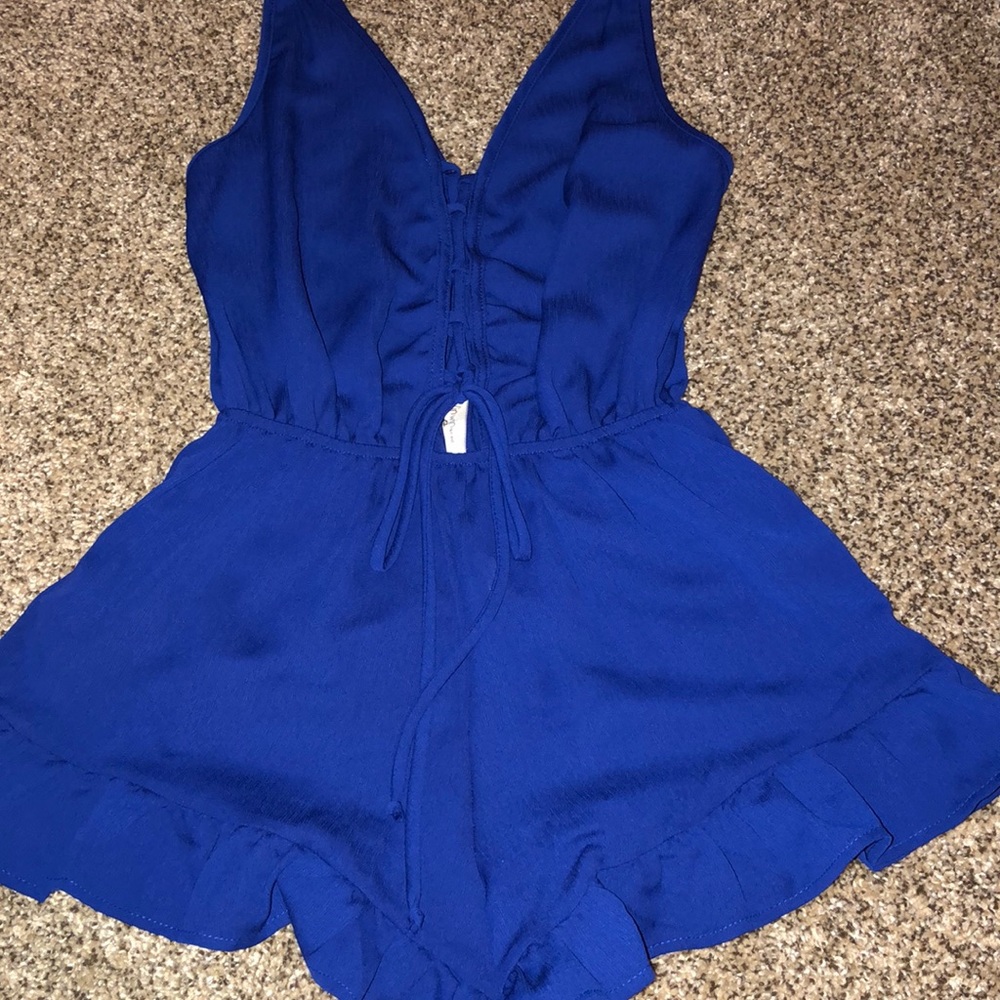 Dark blue rompers!!! Boutique style!